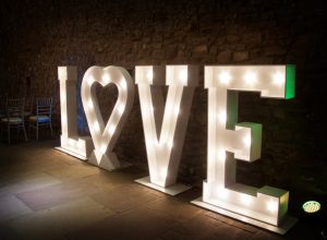 Love 5 ft LED Light Up Letters